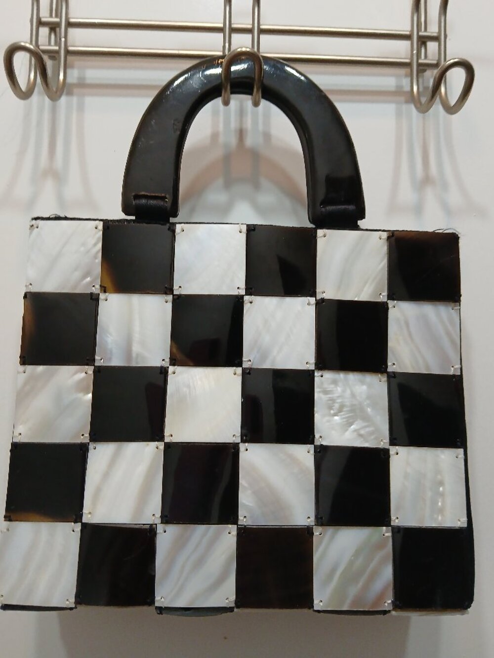 Accessorize Checkerboard Shell Miniđ€đ€